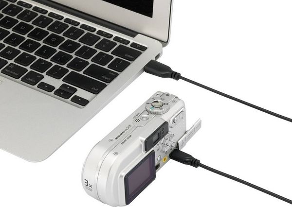 Produktbild: Renkforce USB-Kabel USB 2.0 USB-A Stecker, USB-Mini-B Stecker 1.00 m Schwarz SuperSoft-Ummantelung RF-4080792