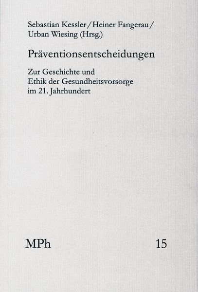 Produktbild: Pr&auml;ventionsentscheidungen