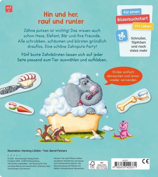 Produktbild: Z&auml;hne putzen! Schrubbdiwupp