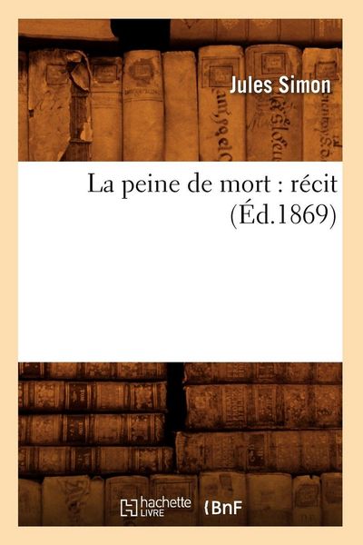Produktbild: La peine de mort