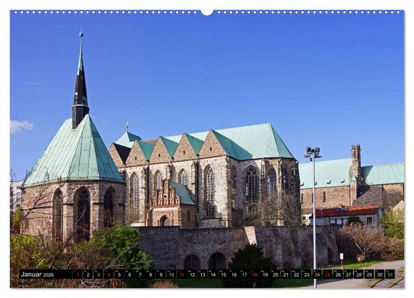 Produktbild: Magdeburg an der Elbe 2026 (hochwertiger Premium Wandkalender 2026 DIN A2 quer), Kunstdruck in Hochglanz