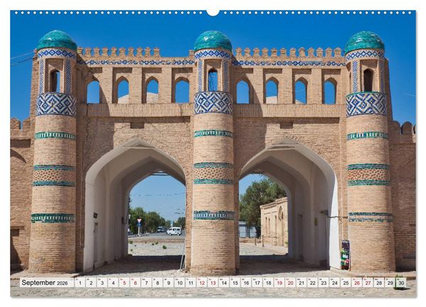 Produktbild: Usbekistan Mythos Seidenstra&szlig;e hautnah (Wandkalender 2026 DIN A2 quer), CALVENDO Monatskalender