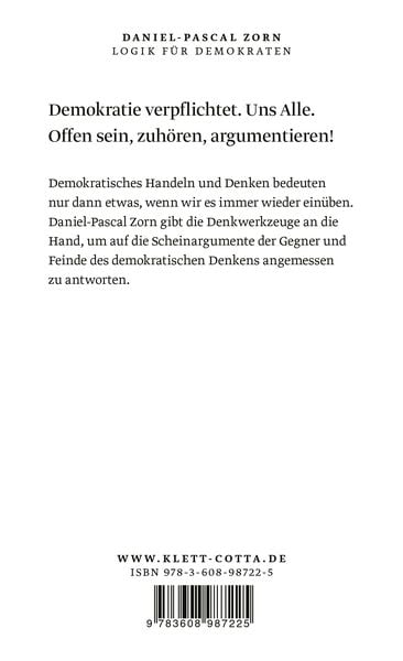 Produktbild: Logik f&uuml;r Demokraten