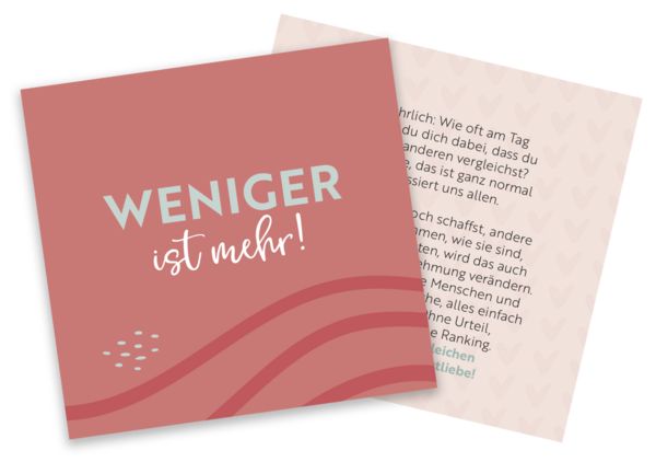 Produktbild: Inspirationskarten: 3-Minuten Selbstliebe