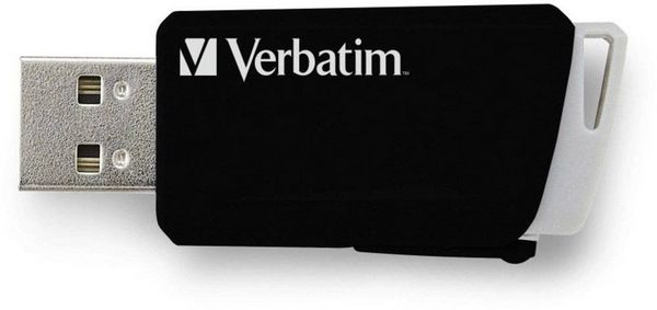 Produktbild: VERBATIM USB 3.2 Drive 32GB Store'n Click, schwarz
