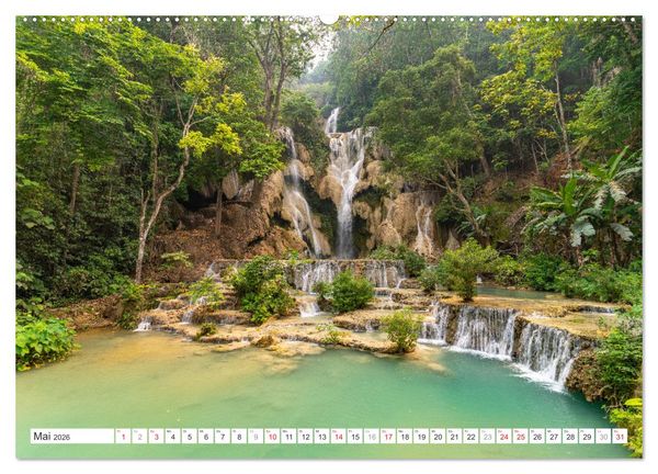 Produktbild: S&uuml;dostasien - Laos (Wandkalender 2026 DIN A2 quer), CALVENDO Monatskalender