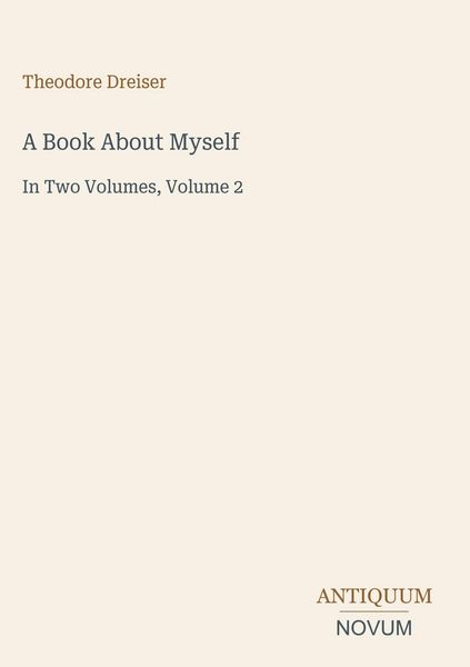 Produktbild: A Book About Myself