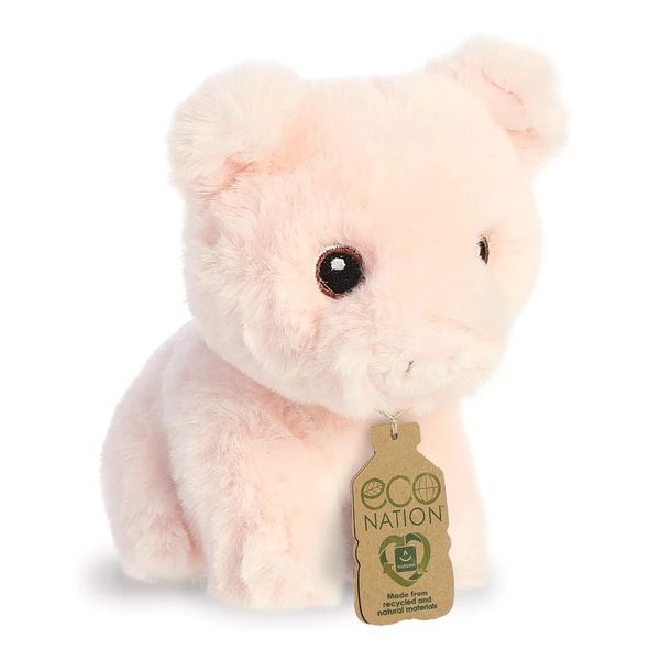 Aurora World - Eco Nation - Mini Schwein, 13 cm