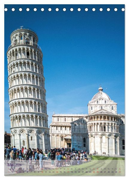 Produktbild: Zauberhaftes Italien (Tischkalender 2026 DIN A5 hoch), CALVENDO Monatskalender