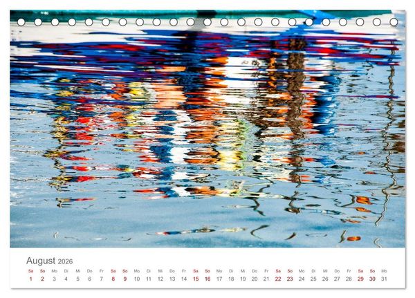 Produktbild: Aqua 2026 Fotografien von Mio Schweiger (Tischkalender 2026 DIN A5 quer), CALVENDO Monatskalender