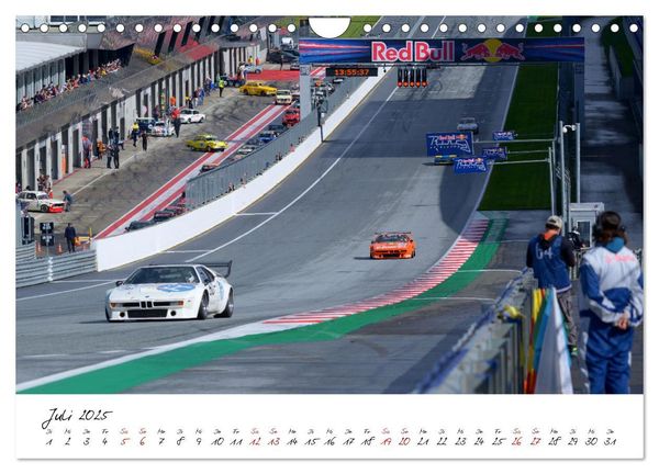 Produktbild: BMW M1 Procar (Wandkalender 2025 DIN A4 quer), CALVENDO Monatskalender