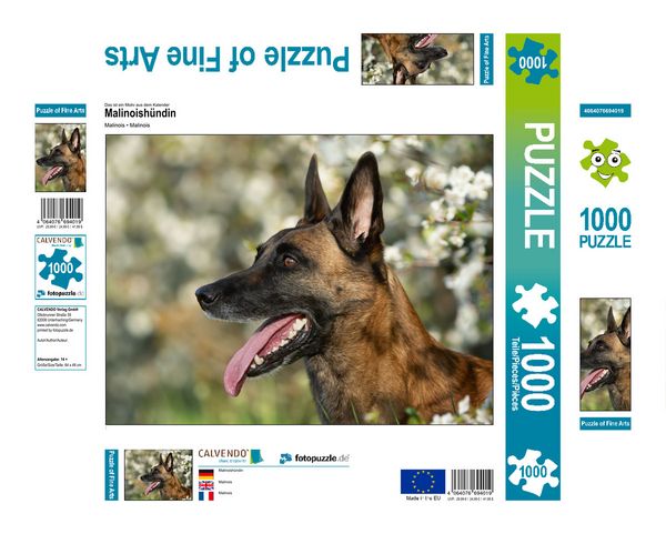 Produktbild: CALVENDO Puzzle Malinoish&uuml;ndin | 1000 Teile Lege-Gr&ouml;&szlig;e 64x48cm Foto-Puzzle f&uuml;r gl&uuml;ckliche Stunden