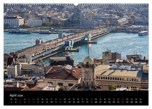 Produktbild: Istanbul (Wandkalender 2026 DIN A2 quer), CALVENDO Monatskalender