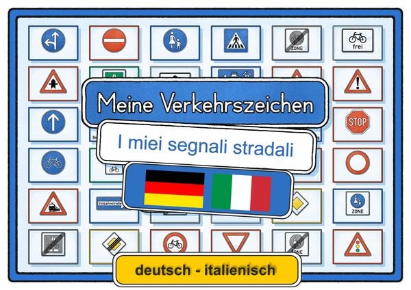 Produktbild: Meine Verkehrszeichen deutsch - italienisch