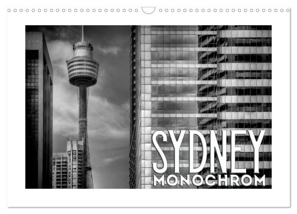 Produktbild: SYDNEY Monochrom (Wandkalender 2026 DIN A3 quer), CALVENDO Monatskalender