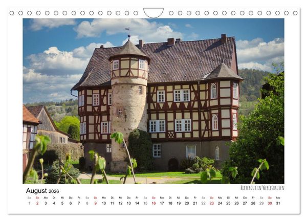 Produktbild: Zauberhaftes Witzenhausen (Wandkalender 2026 DIN A4 quer), CALVENDO Monatskalender