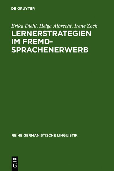 Produktbild: Lernerstrategien im Fremdsprachenerwerb