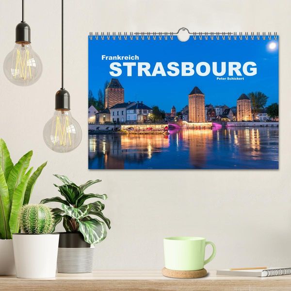 Produktbild: Frankreich - Strasbourg (Wandkalender 2026 DIN A4 quer), CALVENDO Monatskalender