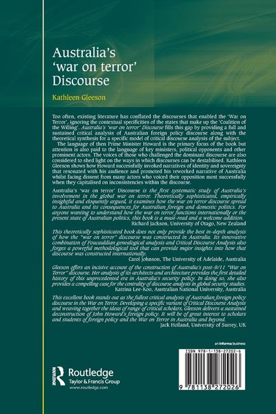 Produktbild: Australia's 'war on terror' Discourse