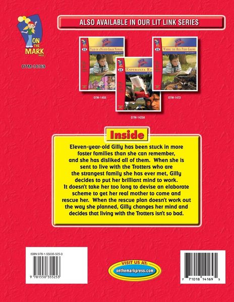 Produktbild: The Great Gilly Hopkins, by Katherine Patterson Lit Link Grades 4-6