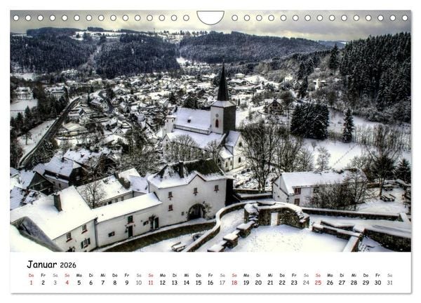 Produktbild: Die sch&ouml;nsten Orte der Eifel - Reifferscheid (Wandkalender 2026 DIN A4 quer), CALVENDO Monatskalender