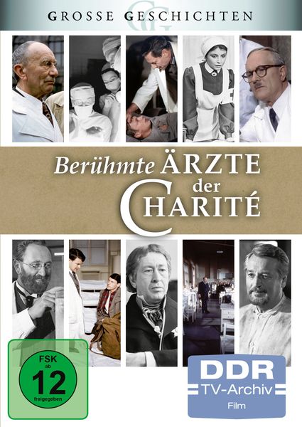Produktbild: Ber&uuml;hmte &Auml;rzte der Charite - Grosse Geschichten (DDR TV-Archiv) [4 DVDs]