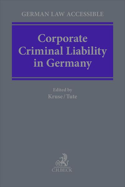 Produktbild: Corporate Criminal Liability in Germany