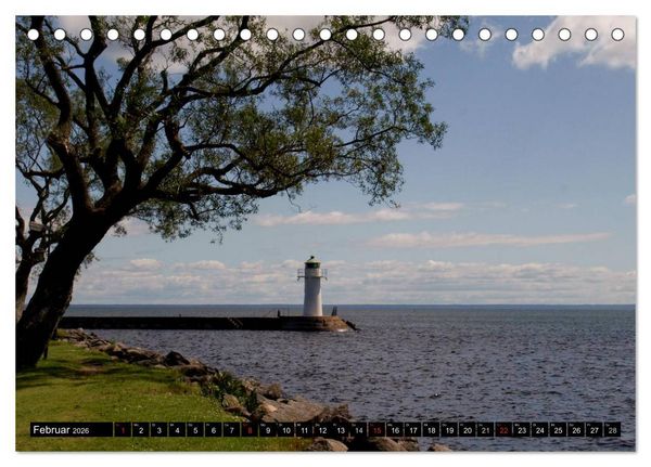Produktbild: Schweden + Norwegen (Tischkalender 2026 DIN A5 quer), CALVENDO Monatskalender