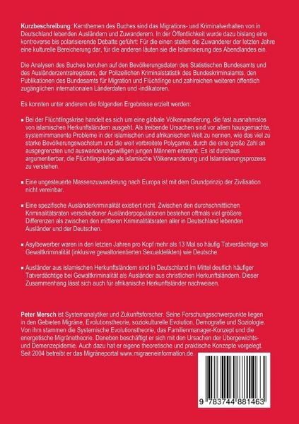 Produktbild: Das Migrations- und Kriminalverhalten von Ausl&auml;ndern