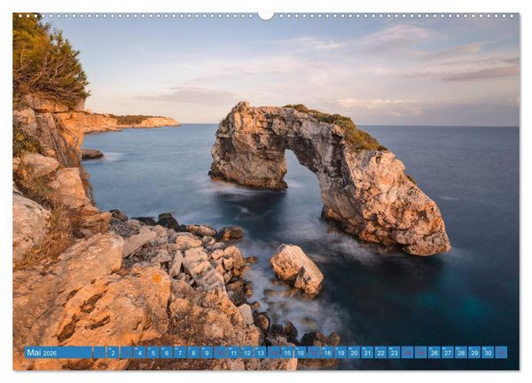 Produktbild: Mallorca, Sehnsuchtsinsel im Mittelmeer (hochwertiger Premium Wandkalender 2026 DIN A2 quer), Kunstdruck in Hochglanz