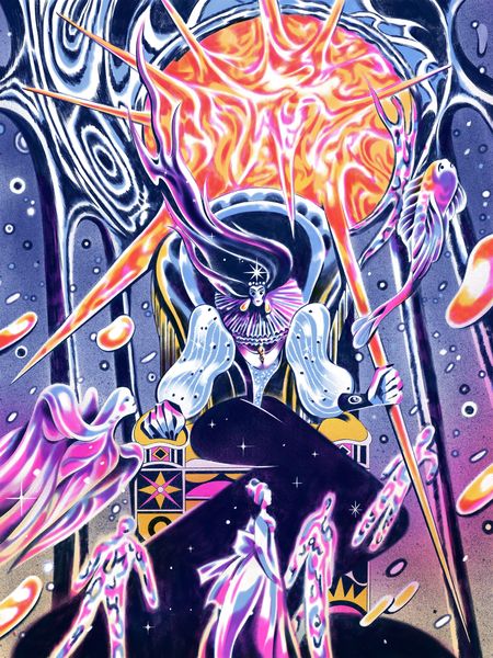 Produktbild: THE BLAZING WORLD: An Illuminated Edition