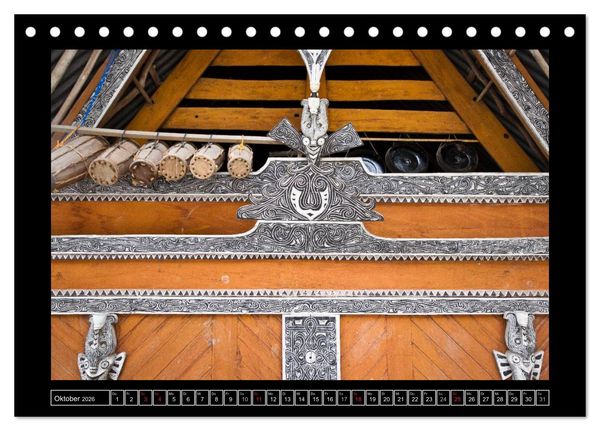 Produktbild: Sumatra &ndash; Architektur und Landschaft (Tischkalender 2026 DIN A5 quer), CALVENDO Monatskalender
