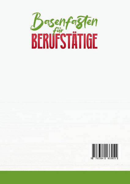 Produktbild: Basenfasten f&uuml;r Berufst&auml;tige