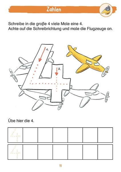 Produktbild: Mein Matheblock mit Rabe Linus - 1. Klasse