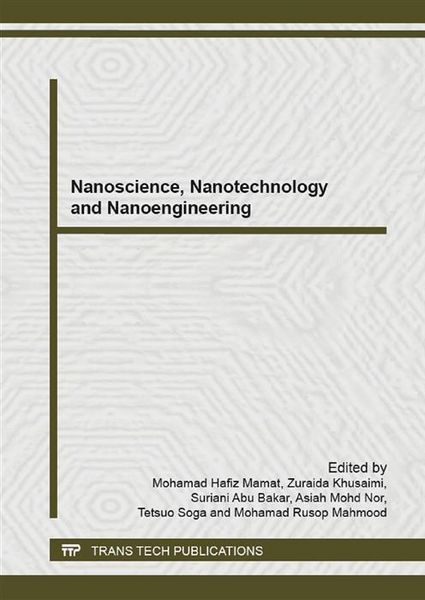Produktbild: Nanoscience, Nanotechnology and Nanoengineering