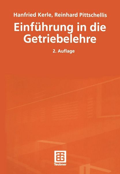 Produktbild: Einf&uuml;hrung in die Getriebelehre