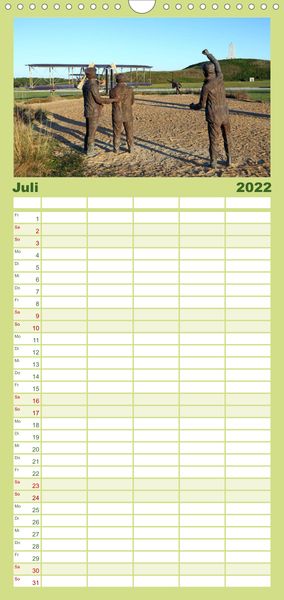 Produktbild: Familienplaner S&uuml;dosten der USA (Wandkalender 2022 , 21 cm x 45 cm, hoch)