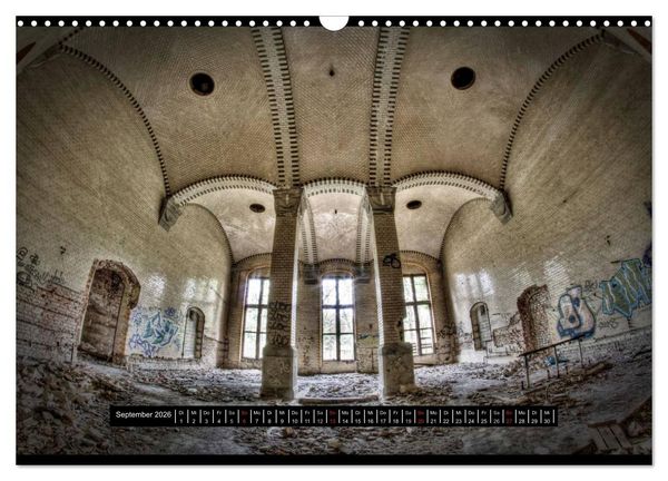 Produktbild: Lost Places, Vergessene Orte / AT-Version (Wandkalender 2026 DIN A3 quer), CALVENDO Monatskalender