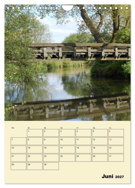 Produktbild: Leinemasch (Wandkalender 2027 DIN A4 hoch), CALVENDO Monatskalender