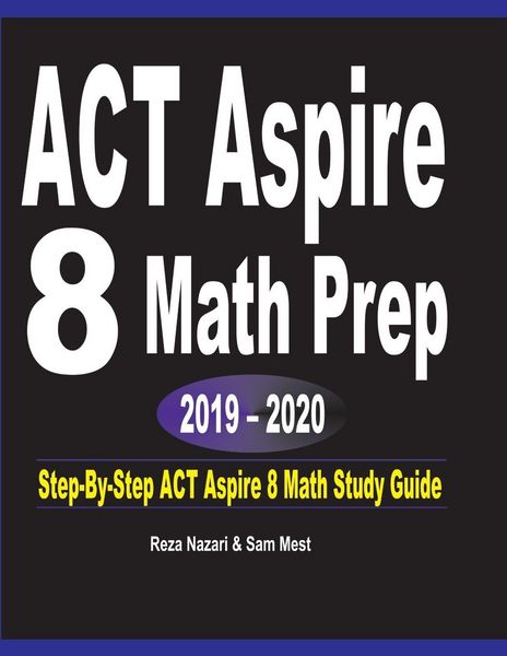 Produktbild: ACT Aspire 8 Math Prep 2019 - 2020