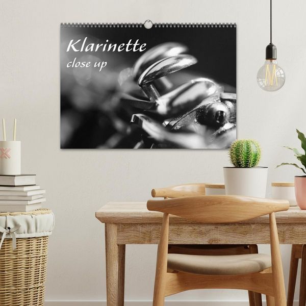 Produktbild: Klarinette - close up (Wandkalender 2026 DIN A3 quer), CALVENDO Monatskalender