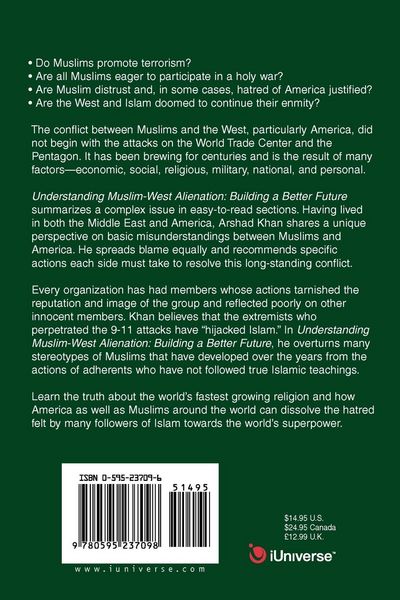 Produktbild: Understanding Muslim-West Alienation