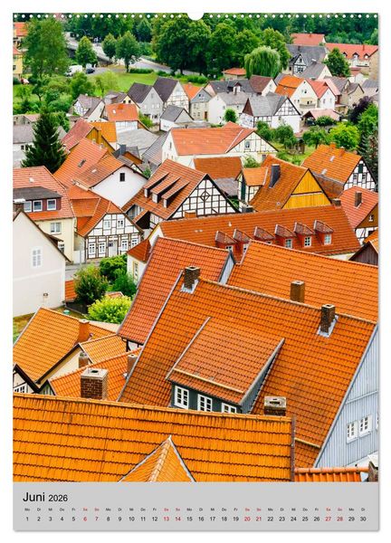 Produktbild: Warburg - Ansichten einer Stadt (Wandkalender 2026 DIN A2 hoch), CALVENDO Monatskalender