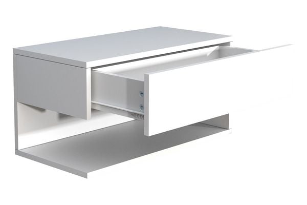 Produktbild: Wandschublade Wand H&auml;nge Nachttisch Usal XL 60cm