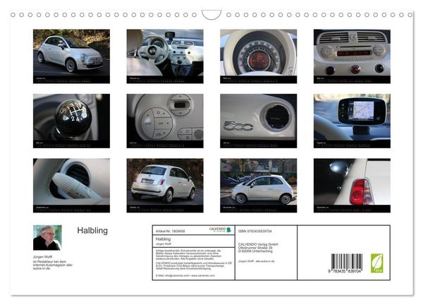 Produktbild: Halbling (Wandkalender 2025 DIN A3 quer), CALVENDO Monatskalender