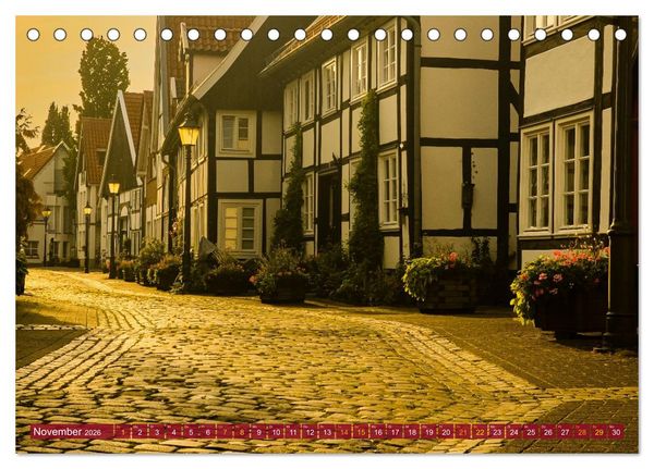 Produktbild: Ein Blick auf Rheda-Wiedenbr&uuml;ck (Tischkalender 2026 DIN A5 quer), CALVENDO Monatskalender