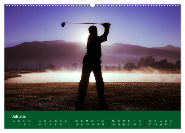 Produktbild: Golf Sport (hochwertiger Premium Wandkalender 2026 DIN A2 quer), Kunstdruck in Hochglanz