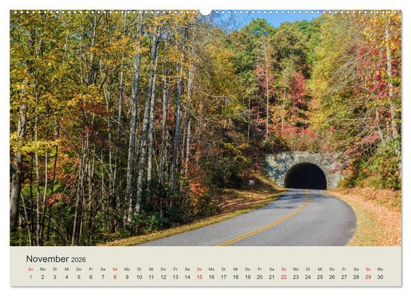 Produktbild: Appalachen - S&uuml;d (hochwertiger Premium Wandkalender 2026 DIN A2 quer), Kunstdruck in Hochglanz