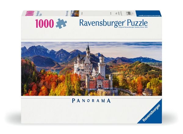 Produktbild: Erwachsenenpuzzle 1000 Teile - Schloss in Bayern