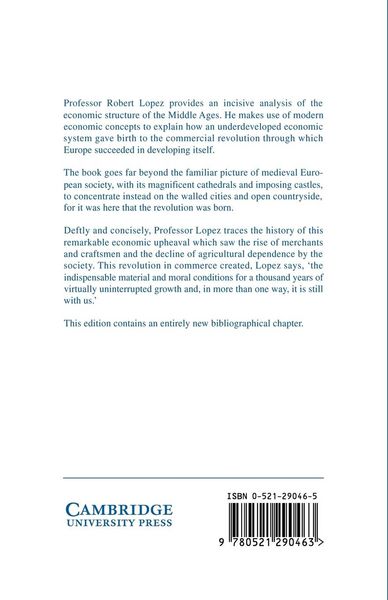 Produktbild: The Commercial Revolution of the Middle Ages, 950 1350